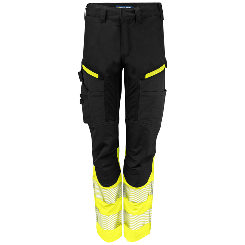 Projob Workwear 6538 Women's Hi-vis Stretch Pants EN ISO 20471 Class 1 646538