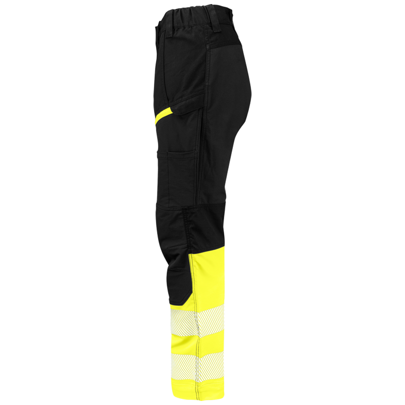 Projob Workwear 6538 Women's Hi-vis Stretch Pants EN ISO 20471 Class 1 646538