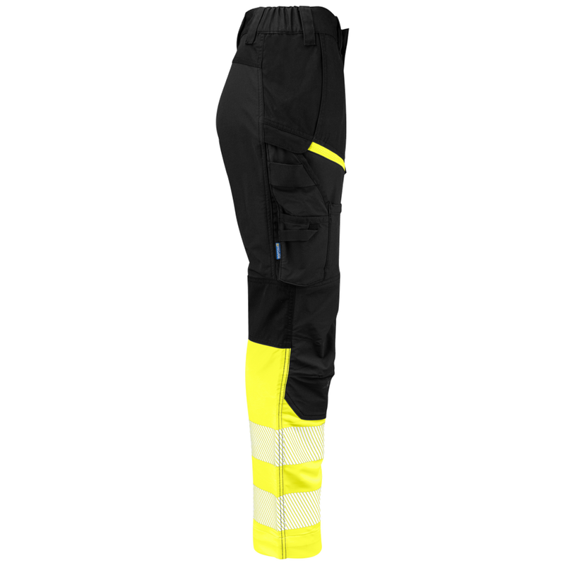Projob Workwear 6538 Dames Signalisatie Stretchbroek EN ISO 20471 Klasse 1 646538