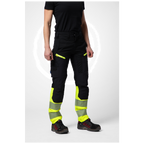 Projob Workwear 6538 Damen-Hi-Vis-Stretchhosen EN ISO 20471 Klasse 1 646538