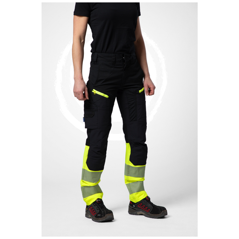 Projob Workwear 6538 Dames Signalisatie Stretchbroek EN ISO 20471 Klasse 1 646538