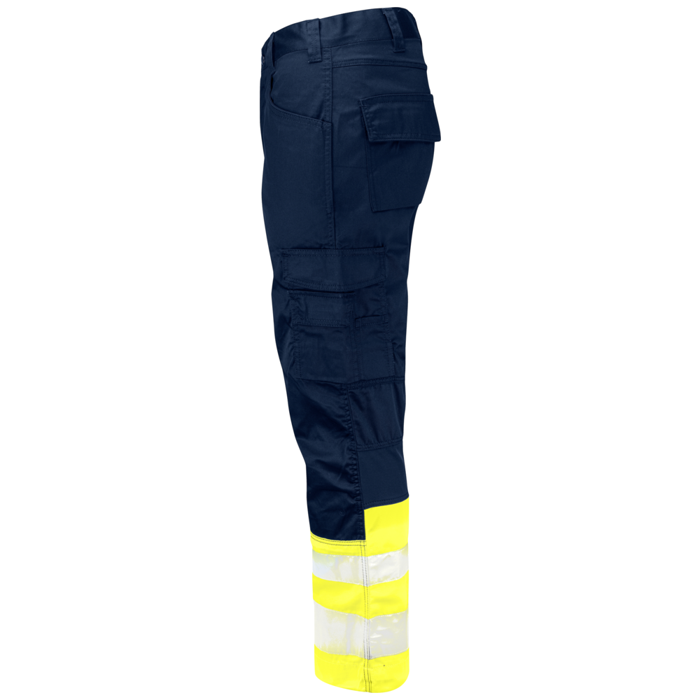 Projob Prio 6537 Hi-Vis-Stretchhosen mit Knietaschen EN ISO 20471 Klasse 1 646537