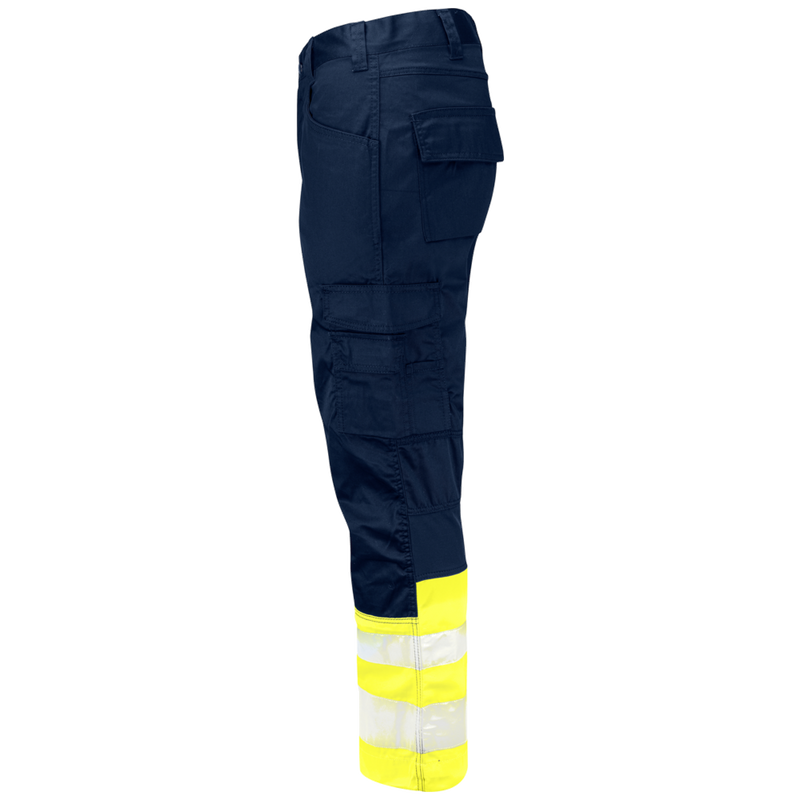 Projob Prio 6537 Signalisatie Stretchbroek Met Kniezakken EN ISO 20471 Klasse 1 646537