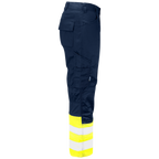 Projob Prio 6537 Hi-Vis-Stretchhosen mit Knietaschen EN ISO 20471 Klasse 1 646537