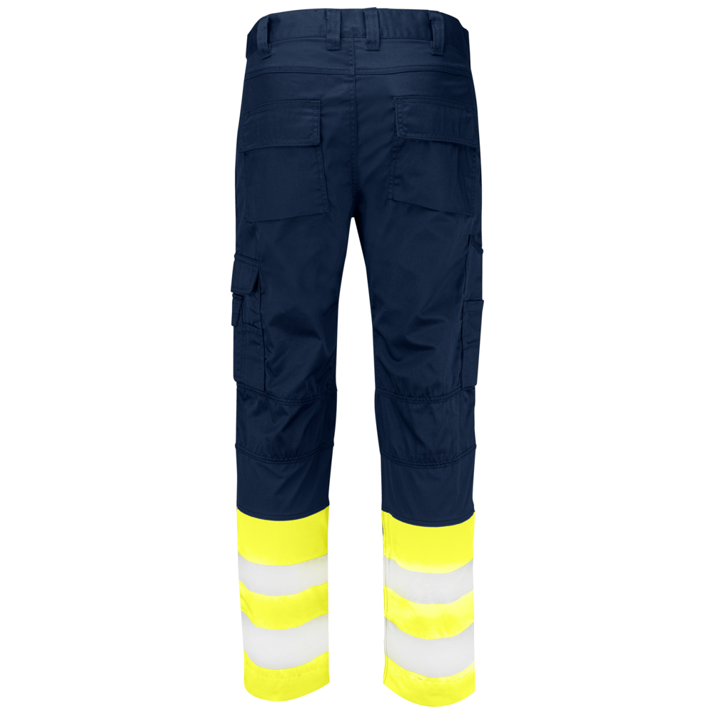 Projob Prio 6537 Hi-Vis-Stretchhosen mit Knietaschen EN ISO 20471 Klasse 1 646537