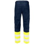 Projob Prio 6537 Hi-Vis-Stretchhosen mit Knietaschen EN ISO 20471 Klasse 1 646537