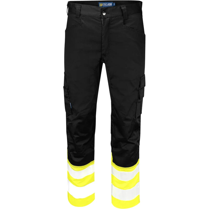 Projob Prio 6537 Signalisatie Stretchbroek Met Kniezakken EN ISO 20471 Klasse 1 646537