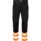 Projob Prio 6537 Hi-Vis-Stretchhosen mit Knietaschen EN ISO 20471 Klasse 1 646537