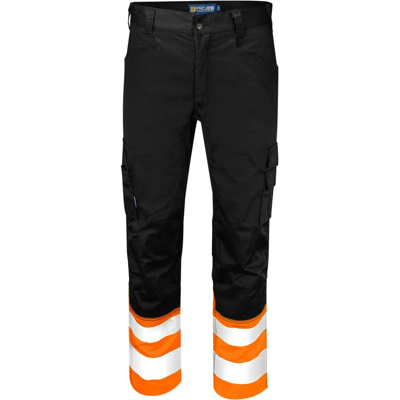 Projob Prio 6537 Signalisatie Stretchbroek Met Kniezakken EN ISO 20471 Klasse 1 646537