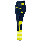 Projob Workwear 6543 Hi-Vis Stretchhosen Damen EN ISO 20471 Klasse 1 646543