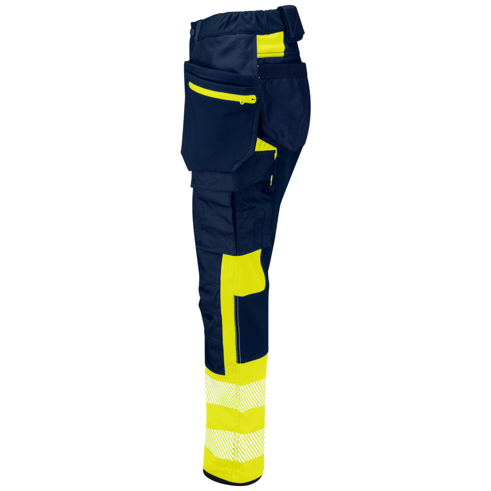 Projob Workwear 6543 Hi-Vis Stretchhosen Damen EN ISO 20471 Klasse 1 646543