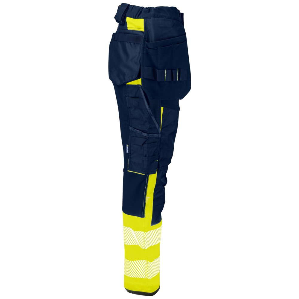 Projob Workwear 6543 Hi-Vis Stretchhosen Damen EN ISO 20471 Klasse 1 646543