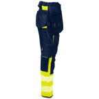 Projob Workwear 6543 Hi-Vis Stretchhosen Damen EN ISO 20471 Klasse 1 646543
