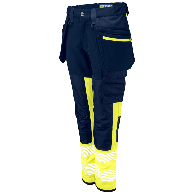Projob Workwear 6543 Signalisatiestretchbroek Dames EN ISO 20471 Klasse 1 646543