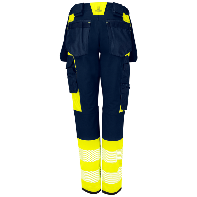 Projob Workwear 6543 Signalisatiestretchbroek Dames EN ISO 20471 Klasse 1 646543