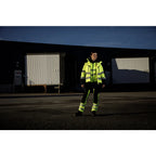 Projob Workwear 6543 Hi-Vis Stretchhosen Damen EN ISO 20471 Klasse 1 646543