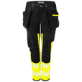 Projob Workwear 6543 Hi-Vis Stretchhosen Damen EN ISO 20471 Klasse 1 646543