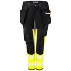 Projob Workwear 6543 Hi-Vis Stretchhosen Damen EN ISO 20471 Klasse 1 646543