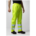 Projob Workwear 6550 Hi-Vis-Regenhose EN ISO 20471 Klasse 2 646550