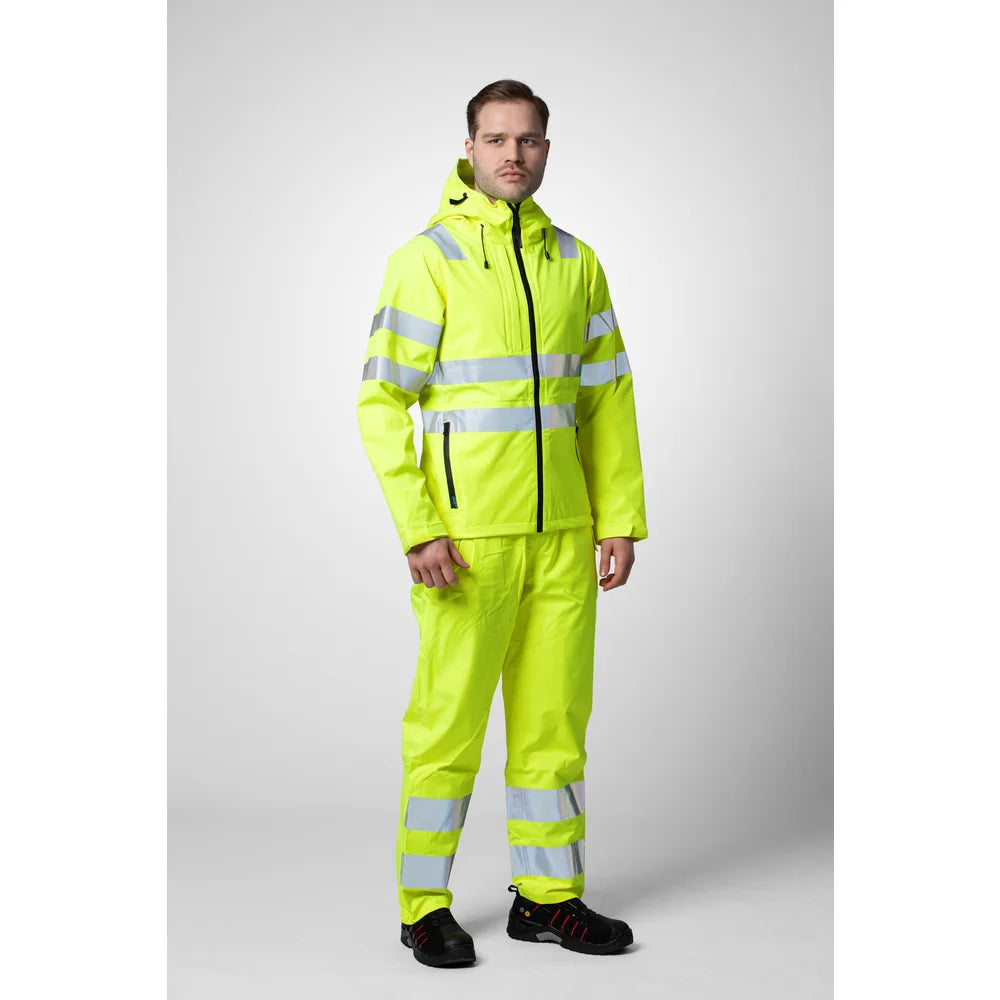 Projob Workwear 6550 Hi-Vis-Regenhose EN ISO 20471 Klasse 2 646550