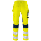 Projob Prio 6570 Signalisatie Stretchbroek Met Kniezakken En Spijkerzakken EN ISO 20471 Klasse 2 646570