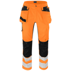 Projob Prio 6570 Signalisatie Stretchbroek Met Kniezakken En Spijkerzakken EN ISO 20471 Klasse 2 646570