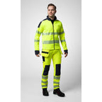 Projob Workwear 6571 Signalisatiestretchbroek Met Kniezakken En Spijkerzakken EN ISO 20471 Klasse 2 646571