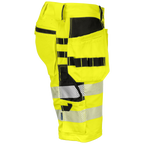 Projob Workwear 6575 Hi-Vis-Stretchshorts mit Nageltaschen EN ISO 20471 Klasse 2 646575