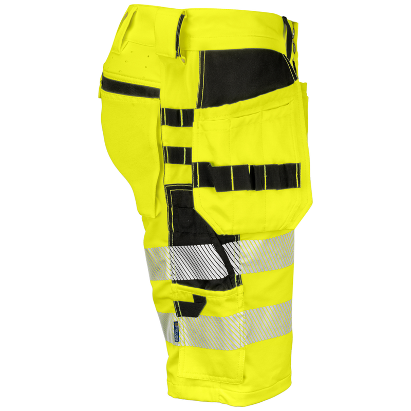 Projob Workwear 6575 Signalisatie Stretchshort Met Spijkerzakken EN ISO 20471 Klasse 2 646575