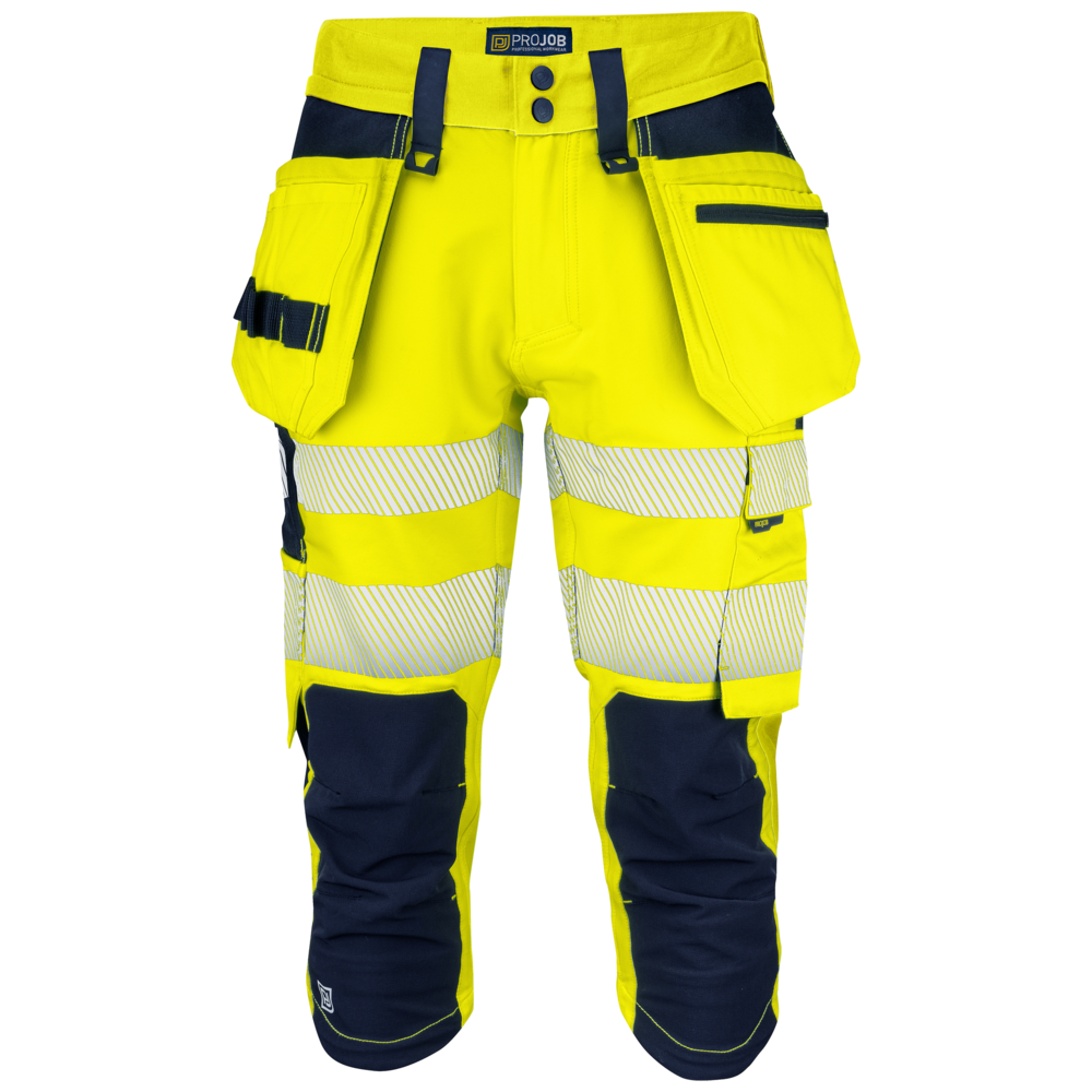 Projob Workwear 6577 Piratenhosen EN ISO 20471 Klasse 2/1 646577