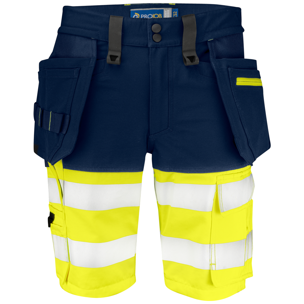 Projob Workwear 6580 Signalisatie Stretchshort EN ISO 20471 Klasse 1 646580