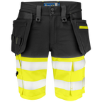 Projob Workwear 6580 Hi-vis Stretch Shorts EN ISO 20471 Class 1 646580