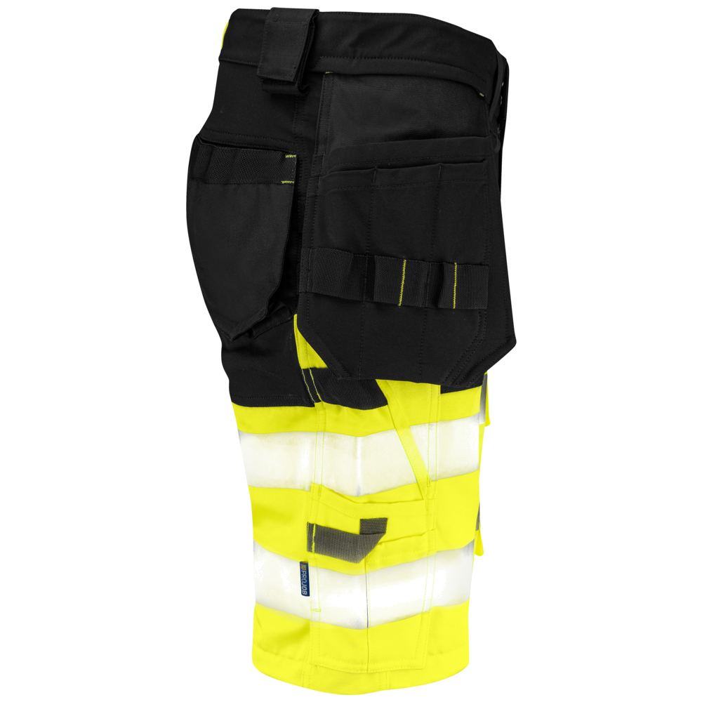 Projob Workwear 6580 Hi-vis Stretch Shorts EN ISO 20471 Class 1 646580