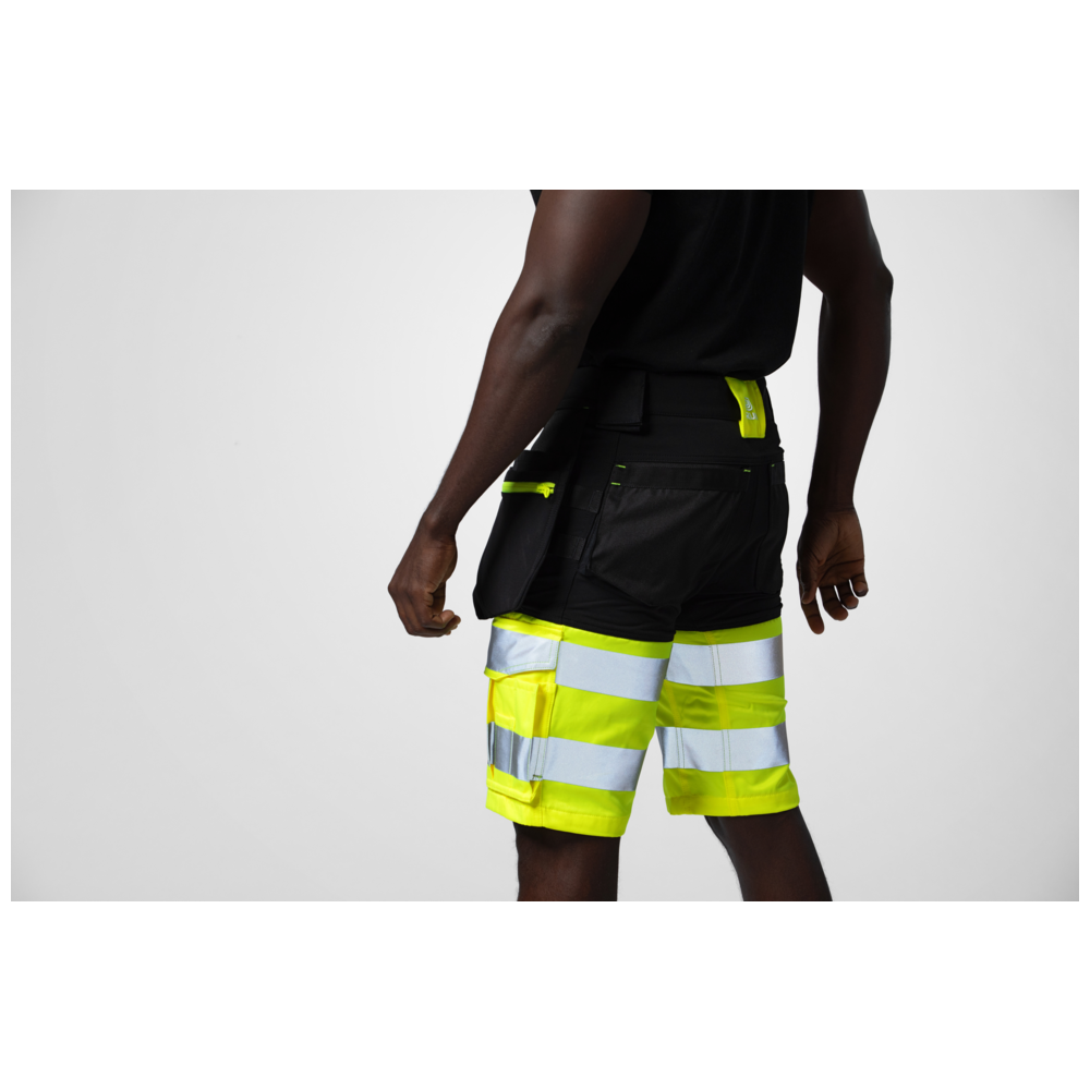 Projob Workwear 6580 Hi-vis Stretch Shorts EN ISO 20471 Class 1 646580