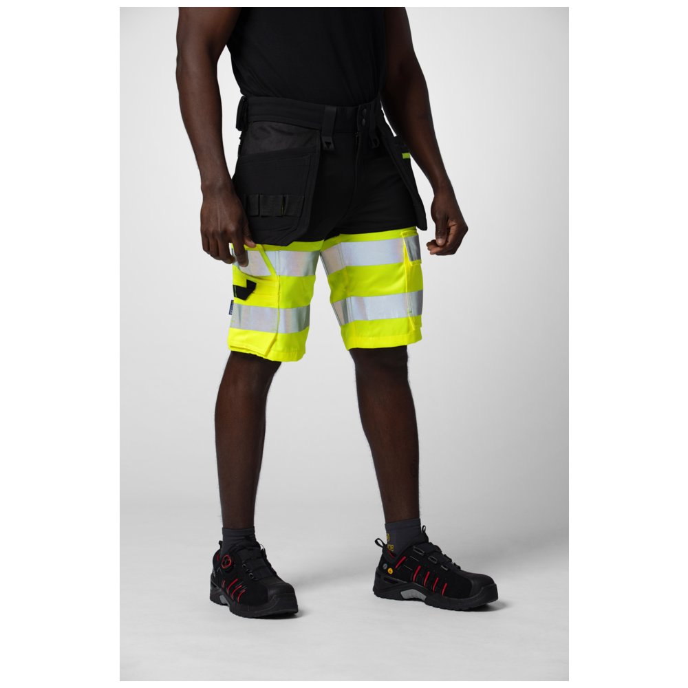 Projob Workwear 6580 Hi-vis Stretch Shorts EN ISO 20471 Class 1 646580