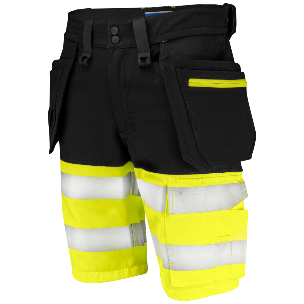 Projob Workwear 6580 Hi-vis Stretch Shorts EN ISO 20471 Class 1 646580