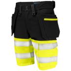 Projob Workwear 6580 Hi-vis Stretch Shorts EN ISO 20471 Class 1 646580