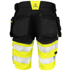Projob Workwear 6580 Hi-vis Stretch Shorts EN ISO 20471 Class 1 646580