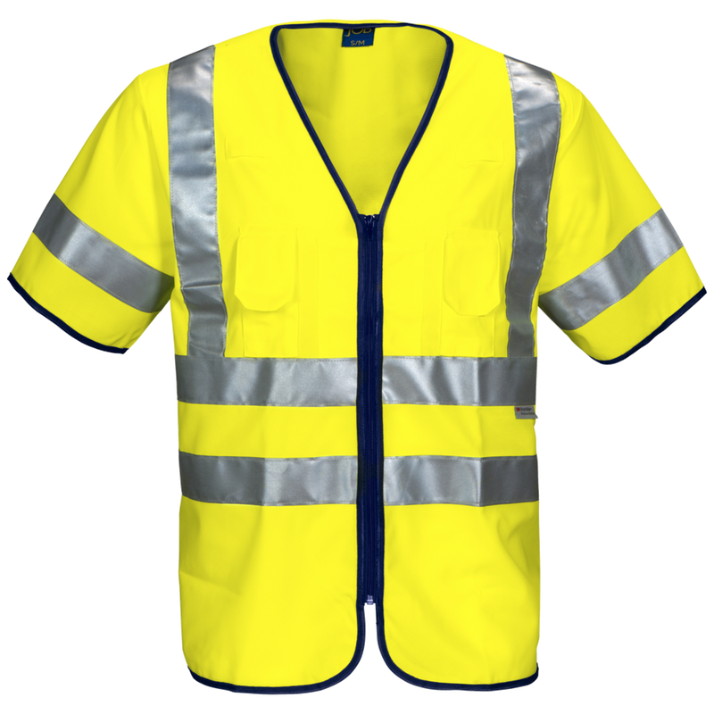 Projob Workwear 6707 Hi-vis vest with sleeves EN ISO 20471 class 3 646707