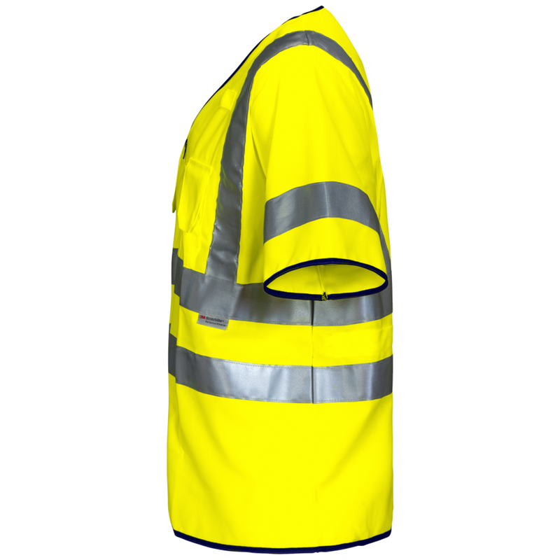 Projob Workwear 6707 Hi-vis vest with sleeves EN ISO 20471 class 3 646707