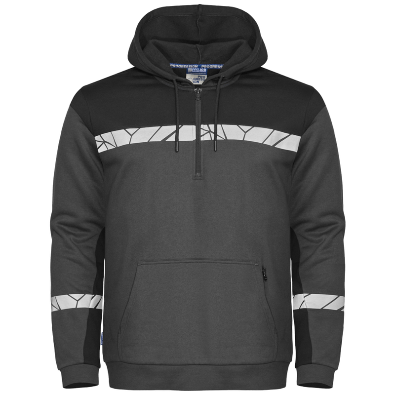 Projob Progression 7104 Halb-Reißverschluss-Hoodie 647104