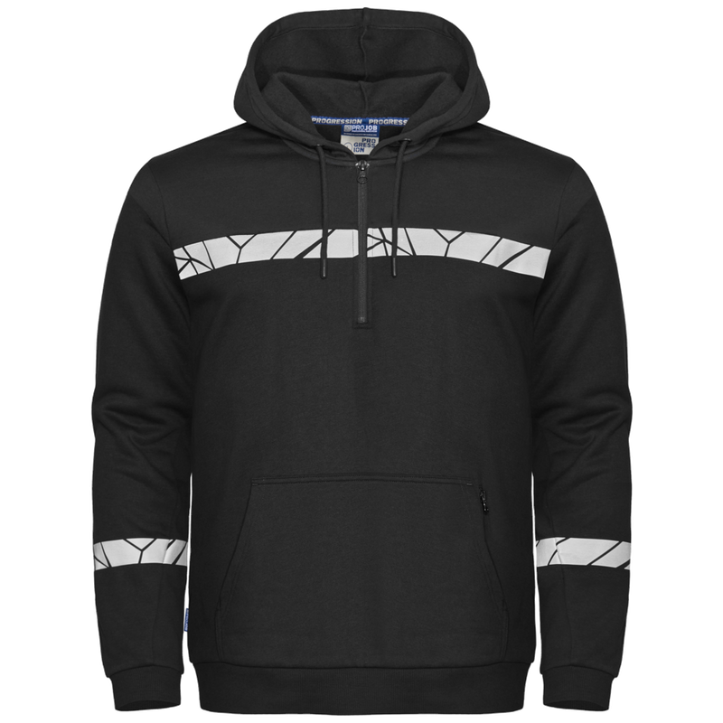 Projob Progression 7104 Halb-Reißverschluss-Hoodie 647104