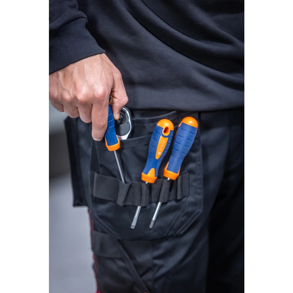 Projob Progression 7513 Stretch-Hosen mit Knietaschen und Nageltaschen für Frauen 647513