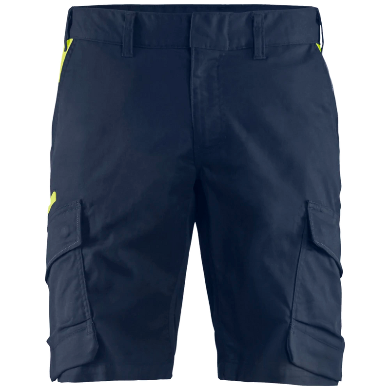 bl1446-8633_blaklader-industrie-short-met-stretch-navygeel
