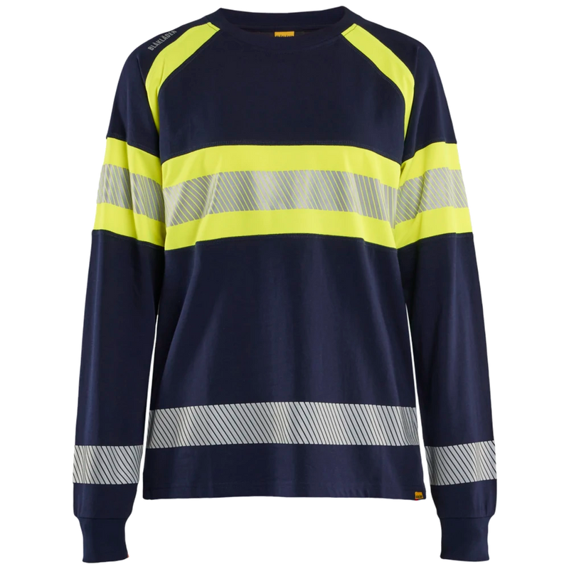 bl3610_blaklader-dames-t-shirt-lange-mouwen-high-vis-3610-1030