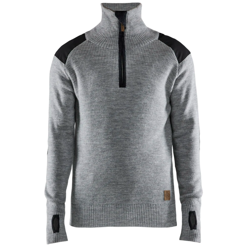 4630107-9098_blaklader-wollen-sweater-grijsmelangegrijs