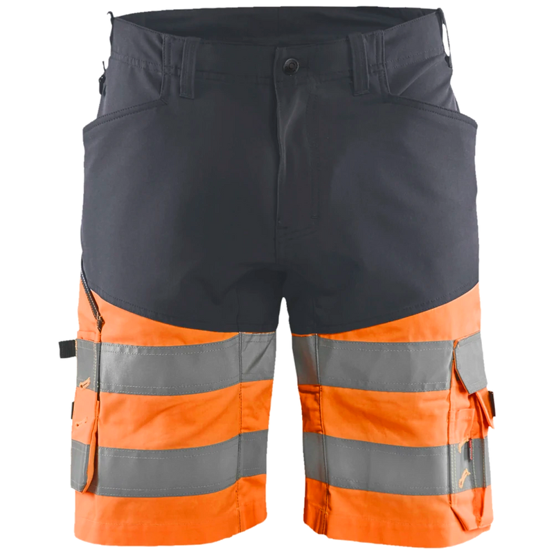 1541181-9653_blaklader-korte-werkbroek-met-stretch-high-vis-grijsoranje