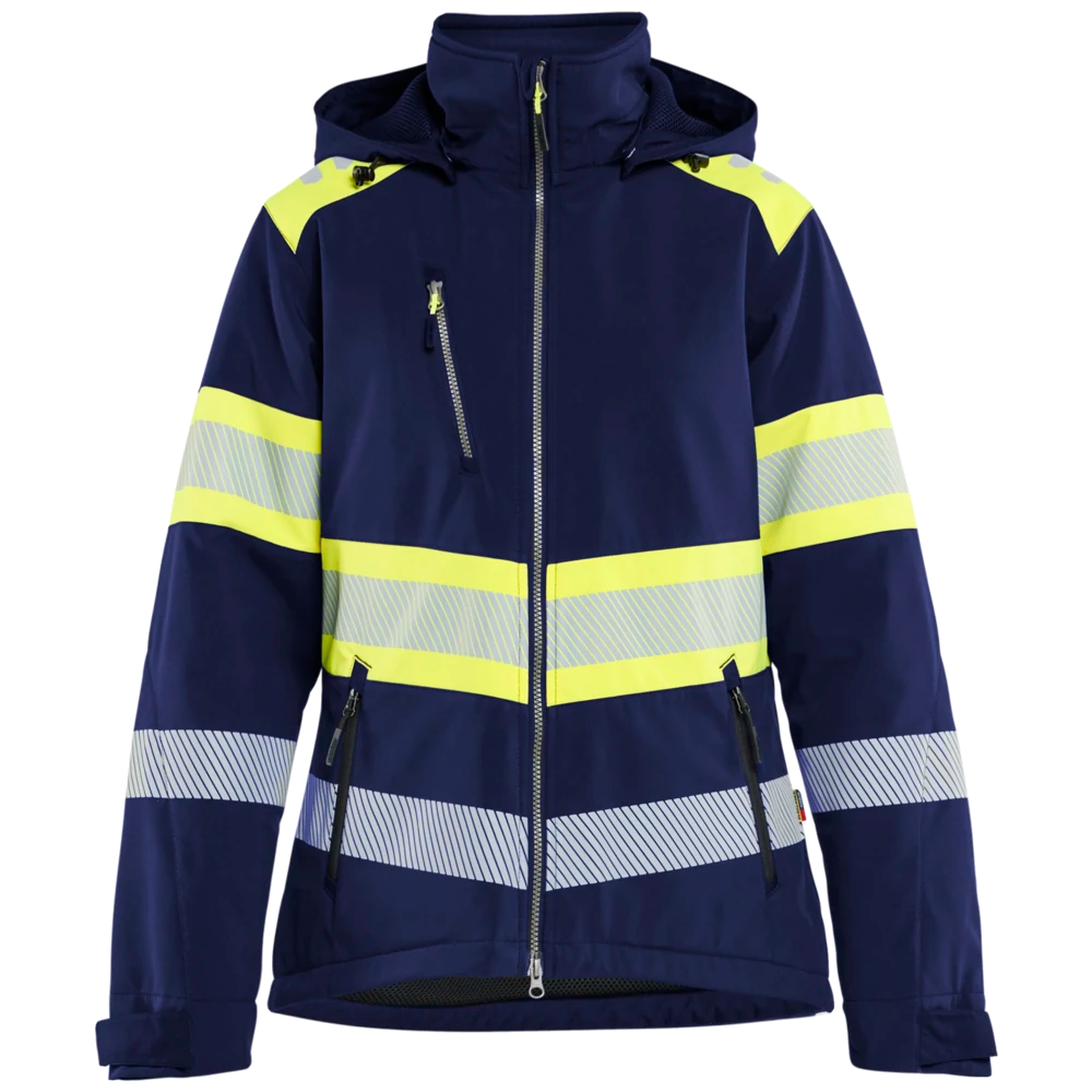 bl4406_blaklader-dames-lichtgewicht-softshell-jack-gevoerd-high-vis-4406-2513