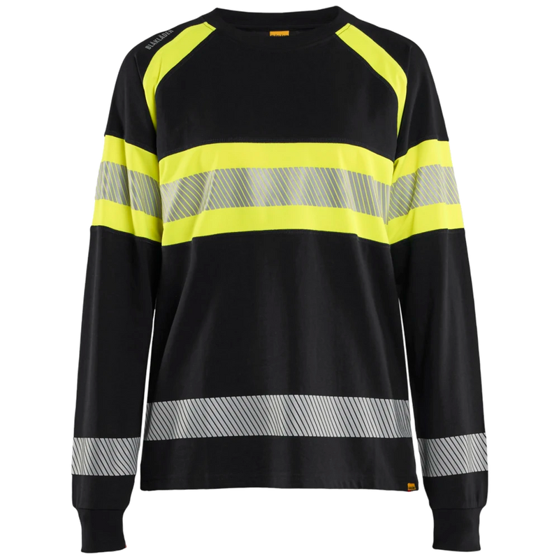 bl3610-9933_blaklader-dames-t-shirt-lange-mouwen-high-vis-3610-1030-zwarthigh-vis-geel