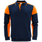 pt2060_printer-prime-polosweater-unisex-22620602262060-6031-primepolosweater-navyorange-front